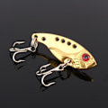 Miniatyrbillede 5 af 7: Metal pailletter fiskelokker - bas ske krumtap agn tackle krog