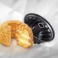 Miniatyrbillede 2 af 5: Bundtform i kulstofstål med riller - Hurtig frigivelse belægning, PFOA-fri, opvaskemaskine sikker