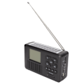 Miniatyrbild 4 av 8: Kortvågsradio AM FM Dual Band Solcellsladdad Handvev Uppladdningsbar Bluetooth Nödbelysning Bärbar Mini Radio TRA550