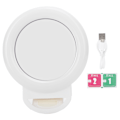 Miniatyrbillede 1 af 8: AL20 Smart Phone Fyldlys LED Clip på Genopladelig Ring Fyldlys til Live Streaming