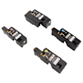 Miniatyrbillede 2 af 8: 4 stk. tonerpatroner udskiftningssæt til Xerox Phaser 6000 6010 Workcentre 6015 printer