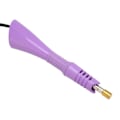 Pikkukuva 7 / 8: Kuumaliima-aplikaattori 7 kärjellä Rautarengas Energian säästö Metalli DIY Kuumaliima-kone Vaatteille Violetti 110‑220V AU-pistoke 110‑220V