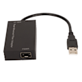 Miniatyrbilde 5 av 8: 100M Ethernet-serveradapter Høyhastighets strømsparingsmodus USB2.0-port Enkel optisk port SFP-adapter for stasjonære datamaskiner