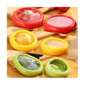 Miniatyrbillede 3 af 5: 4 STK. Pod til Avocado Citron Tomat Beskytter og Opbevaring Holdbare Genanvendelige Beholdere Madopbevaringsboks