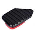 Miniatyrbilde 8 av 8: Motorsykkel Antislipp Side Stativ Kickstand Utvidelsespute Forstørrelse for Honda NC750X 17-19 Rød