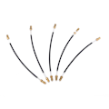 Miniatyrbillede 5 af 8: 5 stk Nylon Tailgut Tail Gut Tailcord med messing skrueforbindelse til 3/4 4/4 violin