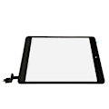 Pikkukuva 8 / 8: Alkuperäinen tablet-näytön digitointiyksikkö, musta karkaistu lasi, kosketusnäytön vaihto Mini 1 2:lle