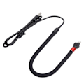 Miniatyrbilde 6 av 8: 1,2 m datakabel Hurtiglading Bøybar Universal Desktop Telefonholder for IOS-grensesnitt Svart