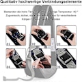 Miniatyrbillede 3 af 5: Reflekterende designer bæresele til baby (sort), bærbar ergonomisk bæresele, justerbar og komfortabel skulderstrop, blød og skridsikker bæresele til baby
