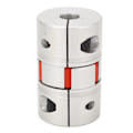 Miniatyrbild 1 av 8: Plum flexibel axelkoppling D40 L65 ID 12mm 6500rpm Hög vridning Aluminiumlegering Plum flexibel koppling
