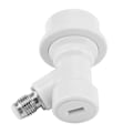 Miniatyrbillede 6 af 8: Ball Lock-afbryderkit til hjemmebrygget øl, sodavand, Corny-fad, væskeforbindelser (hvid)