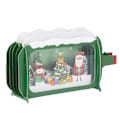 Miniatyrbillede 8 af 8: 3D Julehilsen Kort Jule Drift Flaske Form 3D Pop Up Ferie Velsignelse Besked Kort Gave