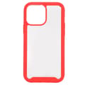 Mobiltelefonfodral Stötsäkert Telefonfodral för iPhone 13 Pro Max Skyddsröd