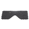 Miniatyrbild 3 av 8: Jade Stone Eye Mask Kylning Sova Ögonmask Kallterapi Ögonbehandling MassagerObsidian