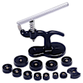 Miniatyrbild 1 av 4: Watch Back Press Tool med 12 format molds för att stänga Watch Back Cases