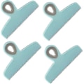 Miniatyrbilde 1 av 3: Sett med 4 Store Kraftige Poseklyper - 12,7 cm Chipsposeklyper, Store Matklyper for Matlagring med Lufttett Forsegling for Brødposer, Snackposer og Mat