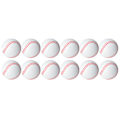 Miniatyrbild 6 av 8: 12 STK 6,3 CM Lekplats Full Core Mjuk EVA Elastisk boll Minska trycket Stress Barnleksak Baseball