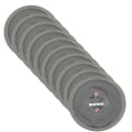 Miniatyrbillede 6 af 6: 10 stk 90 mm bil naturgummi dæk dæk reparation af punkteringer Cold Roud Patch Tubeless Patches