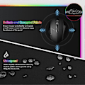 Miniatyrbillede 4 af 5: RGB Gaming Musemåtte XXL (800 x 300 mm), 7 LED-lyseffekter, vandtæt, skridsikker, slidstærk til Gamer, Computer, PC