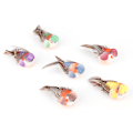 Miniatyrbillede 5 af 8: 12 stk sød kunstig fugl dekoration simulering fugl DIY dekoration ornament til hjemmehave
