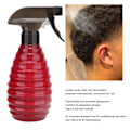 Miniatyrbild 7 av 8: Salong Barber Shop Frisör Sprayflaska Hårstyling Vattenkanna Vattenkokare 400ml Röd