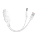 Miniatyrbillede 4 af 8: 24V vandtæt IP-kamera Power Over Ethernet Adapter POE Kabel Splitter Injector White