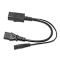 Miniatyrbild 5 av 8: IEC320 C14 hane till C13 C7 hona power Vattentät IEC320 power för projektorer 100‑250V 32cm