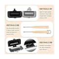 Miniatyrbillede 5 af 5: Varm Sandwich Maker, Hotdog Rister, Dobbeltsidet Sandwichbageplade, Dobbeltsidet Stegepande, Gri-i-i