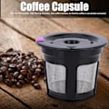 Miniatyrbild 7 av 8: 5 st Hushållspåfyllningsbar kaffekapselkopp med sked passform för Keurig 2.0 KCUP kaffemaskin