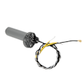Miniatyrbillede 3 af 8: Front Motor Arm Landing Gear Højre Ben Dæksel med Antenne til Mavic 2 Pro Drone Dele