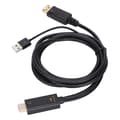 Miniatyrbilde 3 av 8: HD Multimedia Interface til Displayport-omformerkabel 4K hann til hunn forlengelsesadapterkabel for PS4 PC