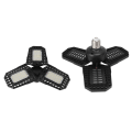 Miniatyrbilde 2 av 8: E27 LED-taklampe gruvelamper 60W tre blader sammenleggbar deformasjon garasjelys lager fabrikk baldakinlys 85‑265V