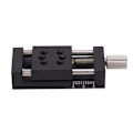 Miniatyrbild 1 av 8: XAxes linjär steg manuell vridfinjusteringsplattform glidande bord aluminiumlegering SP20A10