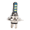 Pikkukuva 2 / 8: 12LED H4 LED -ajovalaisin moottoripyörään, sähköajoneuvoon, 3-kynsisellä moottoripyörän etuvalolla, IP68 1080LM 6000K