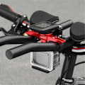 Miniatyrbillede 5 af 5: TT Styr Computer Mount Cykel 22.2mm 25.4mm Rest Styr Computer Mount Adapter kompatibel med