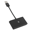 Miniatyrbillede 8 af 8: Trådløs bilsadapter - kablet til trådløs bilsdongle til biler fra 2016 til IOS 10 og derover - sort