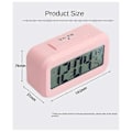 Miniatyrbild 4 av 4: LED Digital Väckarklocka Snooze Elektronisk Väckarklocka Temperatur Luftfuktighet Display Skrivbordsklockor H