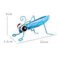 Pikkukuva 4 / 4: Metallinen Grasshopper Wall Art -veistos sisä- ja ulkosisustukseen