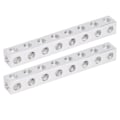 Pikkukuva 3 / 8: 2kpl 3106-0008-0064 8 reikää 8x8x64mm neliöpalkki robottirakenneosan lisävaruste