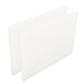 Miniatyrbilde 5 av 8: 2 stk Leather Craft Punching Pad DIY Handcraft Cushioning Effect 5,9x7,9in Skinn skjærebrett Lær Punch Matt Hvit