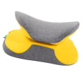 Miniatyrbillede 2 af 8: Memory Foam Nap Pillow Office Noon Sleeping Pillow School Table Desk Pillow for Students Lemon Yellow 38x33x15cm