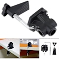 Miniatyrbillede 1 af 4: Universel Bordstander Klemme, Udskiftningslegering Mikrofonstativ/Bordlampe Stativsort, ét stykke