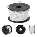 Miniatyrbilde 8 av 8: Utendørs Camping Snorre Refleks Camping Telt Tau Latex Elastic Guyline RopeWhite