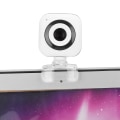 Miniatyrbillede 4 af 8: Indbygget mikrofon Computerkamera Webcam PC-tilbehør 480P Hvid med gennemsigtig klip