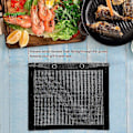 Miniatyrbilde 4 av 4: Gjenbrukbar Grillnettpose Non-stick BBQ- og Bakevesker Varmebestandige Matlagingsposer Egnet for Airfryer Gassgrill