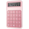 Miniatyrbillede 1 af 5: Bordregner, 12-cifret stort display batteri LCD-display kontorregner - Pink