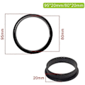 Miniatyrbilde 2 av 4: 8 stk Perforert Kakeform Kutter Rund Form Mousse Sirkel Ring, Sirkel Tartlett