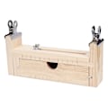 Pikkukuva 5 / 8: Paracord Rannekoru Maker Jig Rannekoru Puinen ranneke punonta kudontatyökalu 2 puristimella tee-se-itse-koristeluun