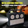 Miniatyrbild 2 av 5: Solar Trådlös Bluetooth Högtalare Portabel FM Radio Högtalare Guld