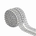 Miniatyrbillede 1 af 3: 2 ruller Rhinestone Diamant Mesh Bånd
